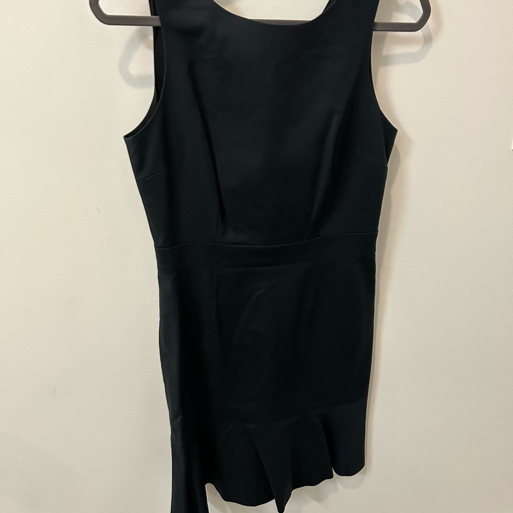 Banana Republic Black Asymmetrical Dress